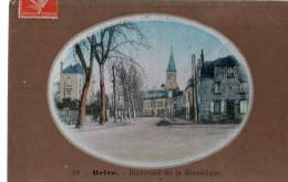 19....CORREZE...BRIVE...BD DE LA REPUBLIQUE... . EC RI T E.. .. . . ‹(•¿• )› - Brive La Gaillarde