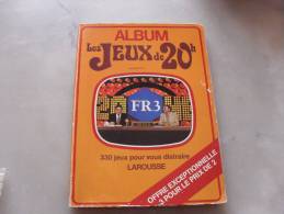 Album Les Jeux De 20 H Maitre Capello  FR3 Telévision 1979 - Juegos De Sociedad