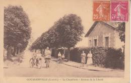 GOUSSAINVILLE - LA CHAPELLERIE AVENUE DE LA LIBERTE VG 1938 BELLA FOTO D´EPOCA ORIGINALE 100% - Goussainville