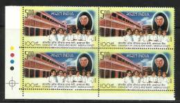 INDIA, 2009, Convent Of Jesus And Mary, Ambala Cantt, Block Of 4, With Traffic Lights, MNH, (**) - Unused Stamps