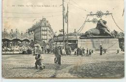 PARIS  -  La Fête Au Lion De Belfort (manèges). - Arrondissement: 14