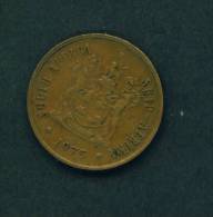 SOUTH AFRICA  -  1975  2 Cents  Circulated As Scan - Südafrika