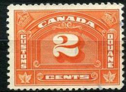 Canada  Fisc.       0bl   ---   2 Cents  FCD-7  -  1935  -  Douane - Steuermarken