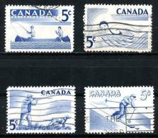 Canada  Y&T  292 - 295    0bl   --- - Used Stamps