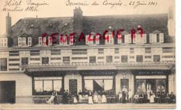 03 -  MOULINS -  SOUVENIR DU CONGRES - 23 JUIN 1913  HOTEL DANGUIN - Moulins