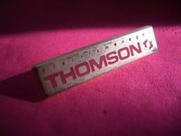 PIN´S  THOMSON  ARTHUS BERTRAND  PARIS  PINS EPINGLETTE - Arthus Bertrand