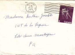 Canada 478  Obl Sur Lettre - Storia Postale