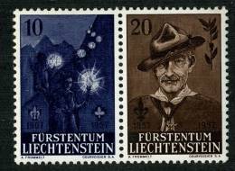L0320) LIECHTENSTEIN 1957  Mi.#360-61  Mint* - Unused Stamps