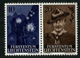 L0320) LIECHTENSTEIN 1957  Mi.#360-61  Mint* - Ungebraucht