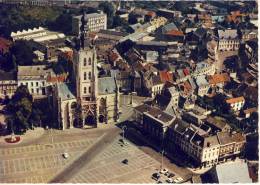 Tienen Luchtopname O.L.Vr. Ten Poel Kerk En Grote Markt - Tienen