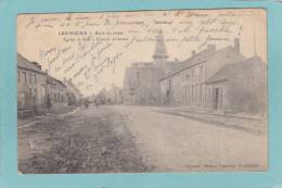 CROMBEKE  -  Kerk En Straat - Eglise Et Rue  -  1915 -   BELLE CARTE ANIMEE  - - Poperinge