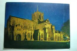 Sherborne Dorset Sherborne Abbey Floodlit - Andere & Zonder Classificatie