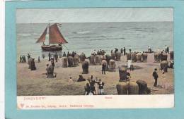 ZANDVOORT  -  Strand,  -  1904  - BELLE CARTE PRECURSEUR ANIMEE  - - Zandvoort