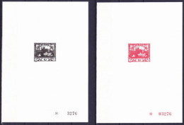 (*) Tchécoslovaquie, Epreuve (PT  5 A+B) Trace De Charniere Legere - Blocks & Sheetlets