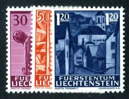 L0375) LIECHTENSTEIN 1962  Mi.#424-26 Mnh** - Gebraucht