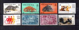 Hong Kong   1982-83  .-   Y&T Nº   378/380 - 398/399 - 405 - Used Stamps