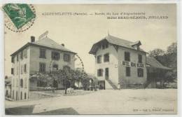 AIGUEBELLE (SAVOIE - 73) - CPA - BORDS DU LAC D´ AIGUEBELLE - HOTEL BEAU-SEJOUR - Aiguebelle