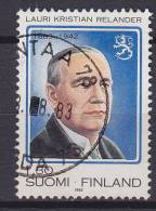 Finland 1983 Mi. 928     1.30 M Lauri Kristian Relander - Used Stamps