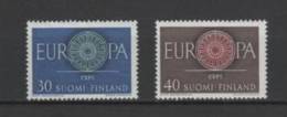 (S0873) FINLAND, 1960 (Europa Issue). Complete Set. Mi ## 525-526. MNH** - Unused Stamps