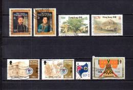 Hong Kong   1986-87  .-   Y&T  Nº   487/488 - 495 - 497 - 514/515 - 518 - 520 - Used Stamps