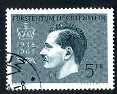 L0424) LIECHTENSTEIN 1963  Mi.#427  Used - Gebruikt