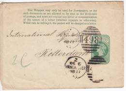 1056. Great Britain, 1877, Postal Stationery - Brieven En Documenten