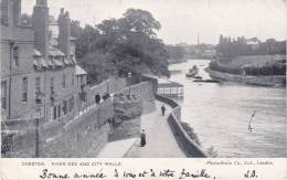 CHESTER River Dee And City Walls (1904) - Chester