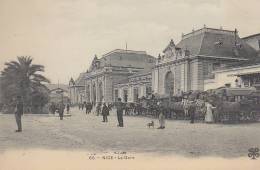 06 NICE /   LA GARE  /////    REF  D212 - Treinverkeer - Station