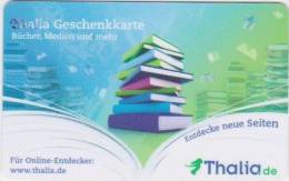 GIFT CARD - GERMANY - THALIA 08. - GESCHENKKARTE - BOOKS - Sin Clasificación