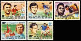 CONGO ( REPUBLIQUE  )  524 525 526 527 528 AVEC SURCHARGE - 1978 – Argentine