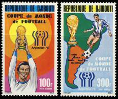 DJIBOUTI  ( REPUBLIQUE  ) A121 Et  A122 - 1978 – Argentine