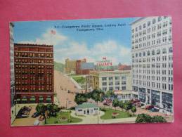 > OH - Ohio   Youngstown Public Square  Linen 1958 Cancel= = =   ===ref 753 - Other & Unclassified