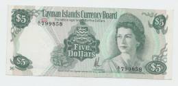 Cayman Islands 5 Dollars L. 1974 AXF P 6 - Iles Cayman