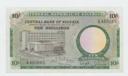 Nigeria 10 Shillings 1967 AXF P 7 - Nigeria