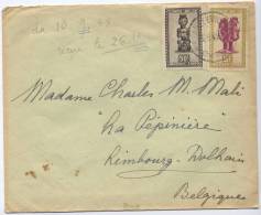 Congo Belge : 282 + 290 Sur Lettre Stanleyville 1948 - Cartas & Documentos
