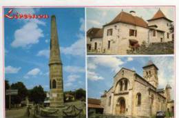 46 LIVERNON Monument Aux Morts Mairie Eglise - Livernon