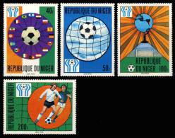 NIGER ( REPUBLIQUE  )  441 442 443 444 - 1978 – Argentine