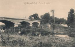 ( CPA 18 )  CLÉMONT  /  Pont Sur La Sauldre  - - Clémont