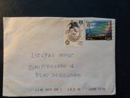 IT750     LETTRE   POUR LA BELG. - 2011-20: Storia Postale