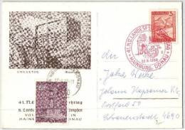 Österreich - Postkarte Aus Hainburg 1958 - 1945-60 Unused Stamps