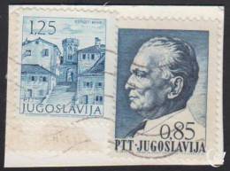 1967+1971 - JUGOSLAVIJA - Y&T 1317+1108 [Herzegovina + Tito] - Used Stamps
