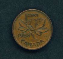 CANADA  -  1958  1 Cent  Circulated As Scan - Canada