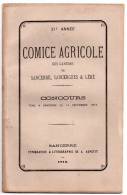 Comice Agricole Des Cantons De Sancerrre, Sancergues & Léré, Concours Tenu à Sancerre Le 14 Septembre 1873 - Centre - Val De Loire