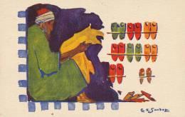 ETHNIQUES ET CULTURES- AFRIQUE DU NORD . Illustrateur SANDOZ -Edité Par La Cie Gle Transatlantique-Auto-circ Uits Nord-A - Unclassified