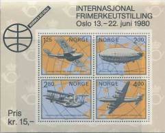 Norway 1979. Norwex 80 - Stamp Show - Block - Blocs-feuillets