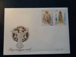 31/550   FDC   HONGRIE - Horlogerie