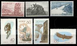 Norway 1968-70. Nature - 2 Complete Sets (7 Stamps) - Unused Stamps