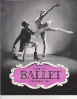 C0889 - CALENDARIO CONRAD'S BALLET 1957 - BALLETTO - Groot Formaat: 1941-60