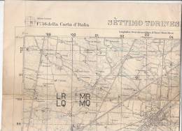 C0950 - CARTINA - F.56 Carta D&acute;Italia - SETTIMO TORINESE - Istit.Geografico Militare 1950 - Mapas Topográficas