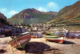 Bellissima Cartolina Anni 70 "  CASTELLAMMARE DEL GOLFO - Marina E Panorama Parziale   " - Castellammare Di Stabia